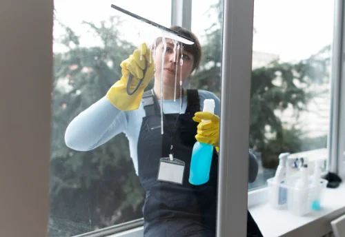 Nettoyage de vitres intérieures et extérieures à Troo